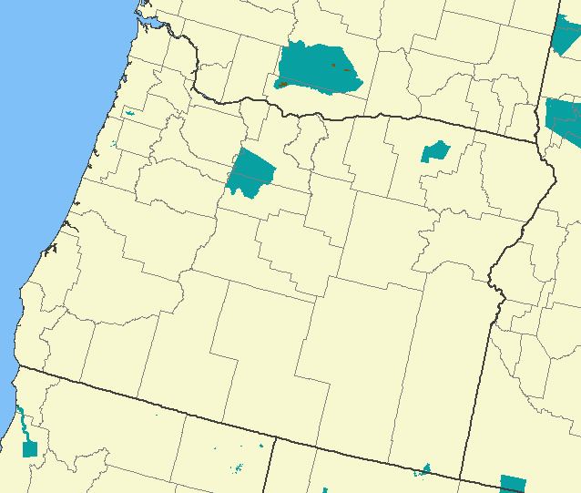List of Indian reservations in Oregon
