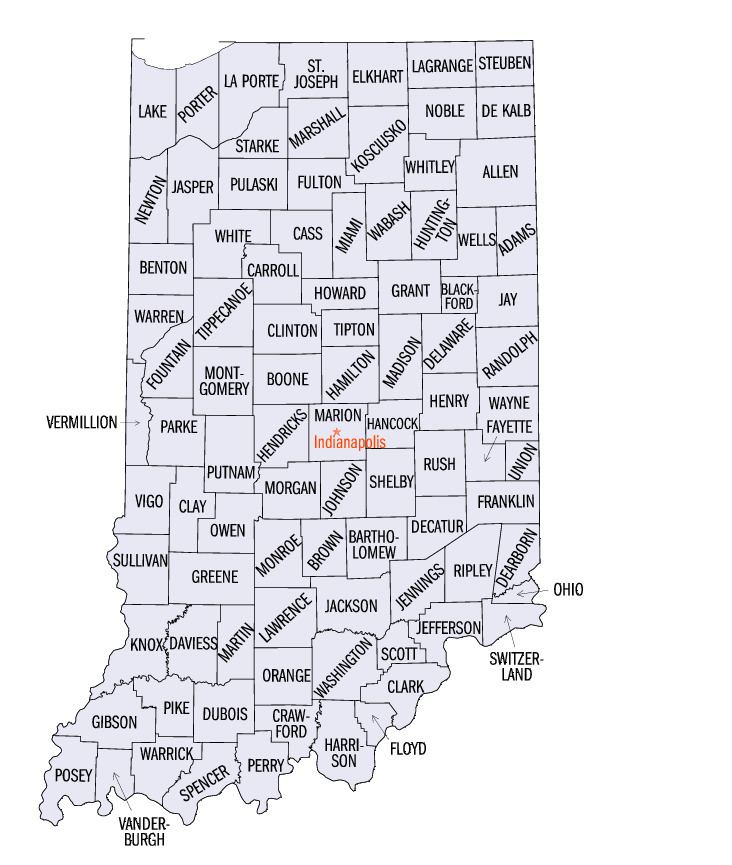 List of Indiana state historical markers