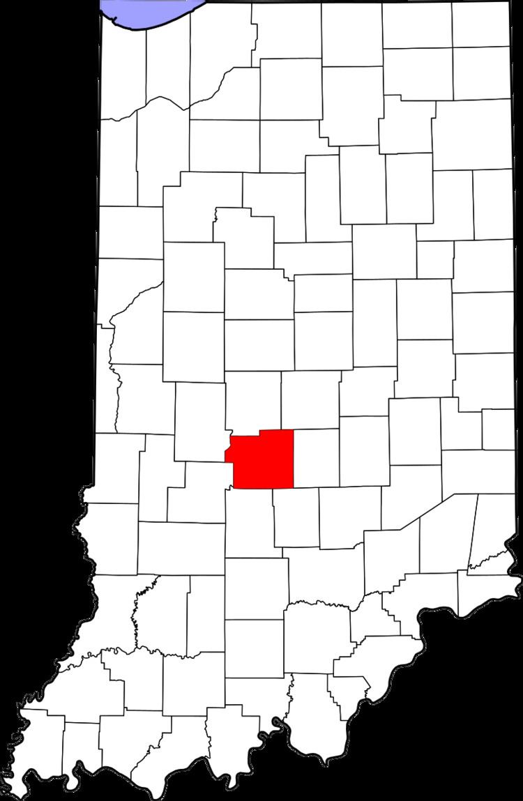 List of Indiana state historical markers in Morgan County