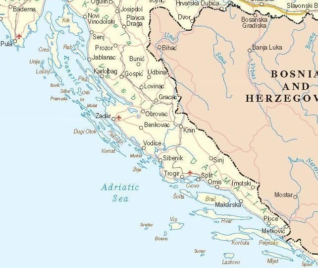 List of inhabited islands of Croatia