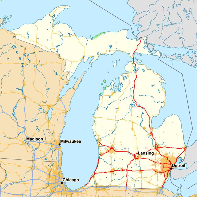 List of Interstate Highways in Michigan