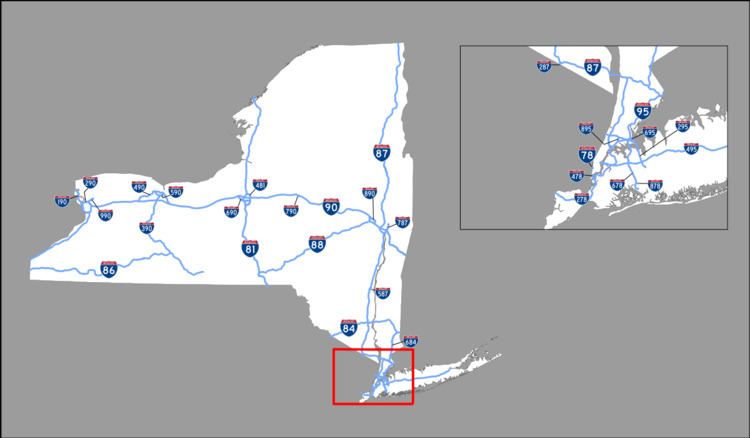 List of Interstate Highways in New York