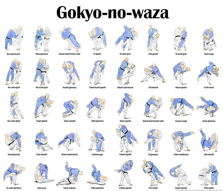 List of judo techniques