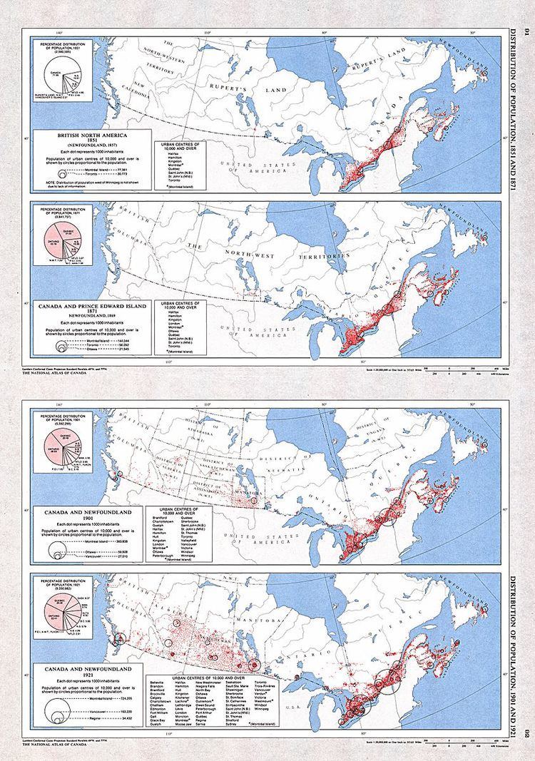 List of largest Canadian cities by census