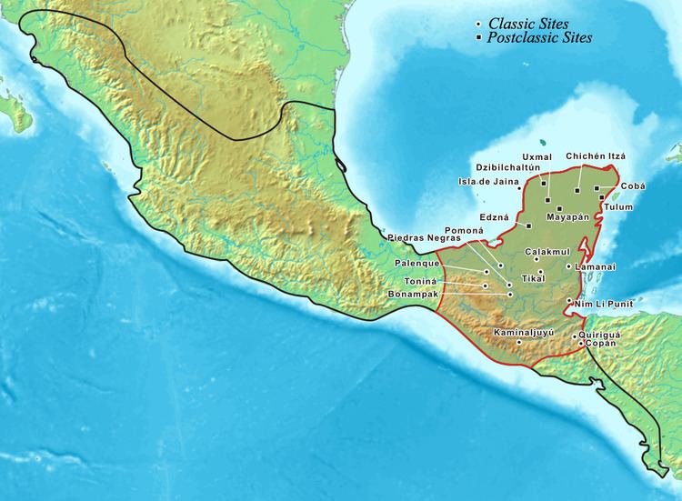 List of Maya sites