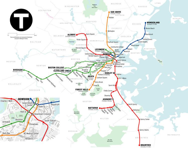 List of MBTA subway stations