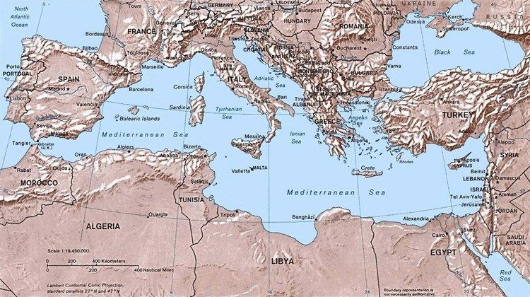 List of Mediterranean countries