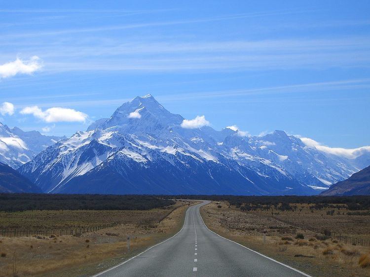 List of mountains of New Zealand by height