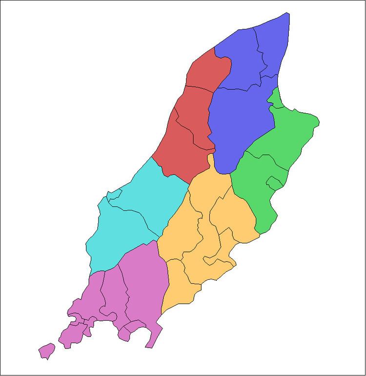 List of parishes of the Isle of Man