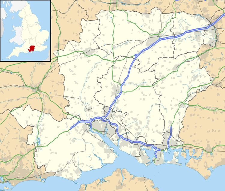List of places in Hampshire