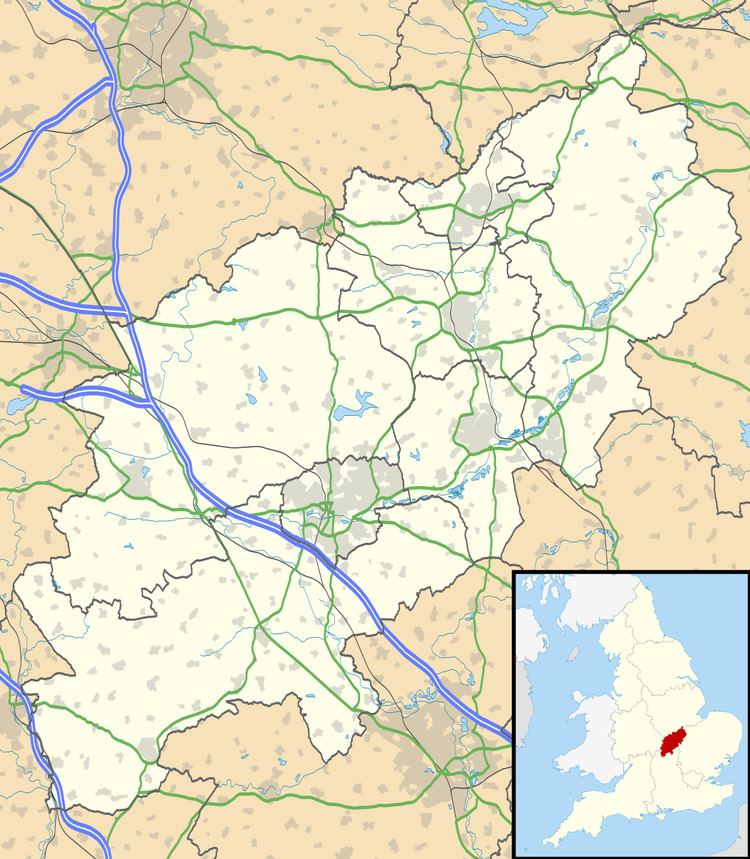 List of places in Northamptonshire