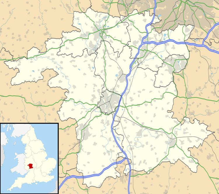 List of places in Worcestershire