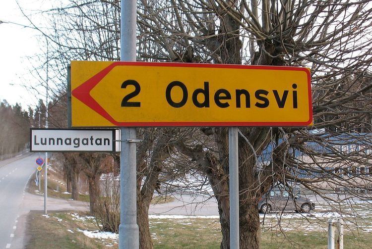 List of places named after Odin