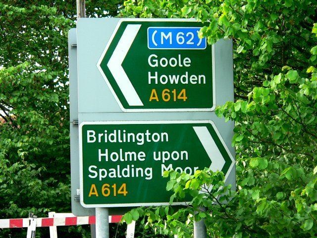 List of primary destinations on the United Kingdom road network