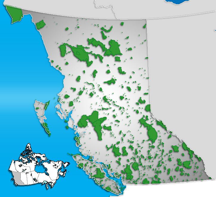 List of protected areas of British Columbia