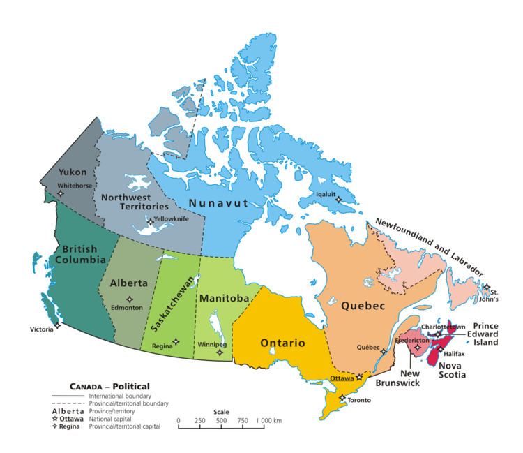 List of regions of Canada