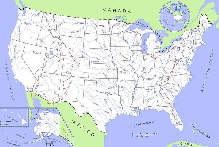 List of rivers of the United States