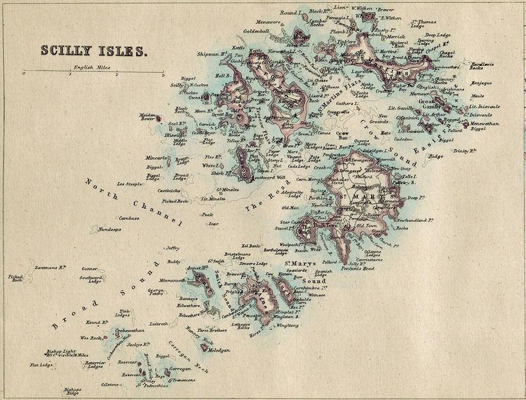 List of shipwrecks of the Isles of Scilly