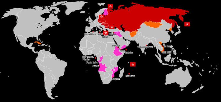 List of Soviet Union military bases abroad