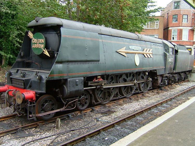 List of SR West Country and Battle of Britain class locomotives