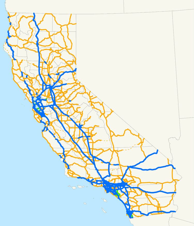 List of state highways in California