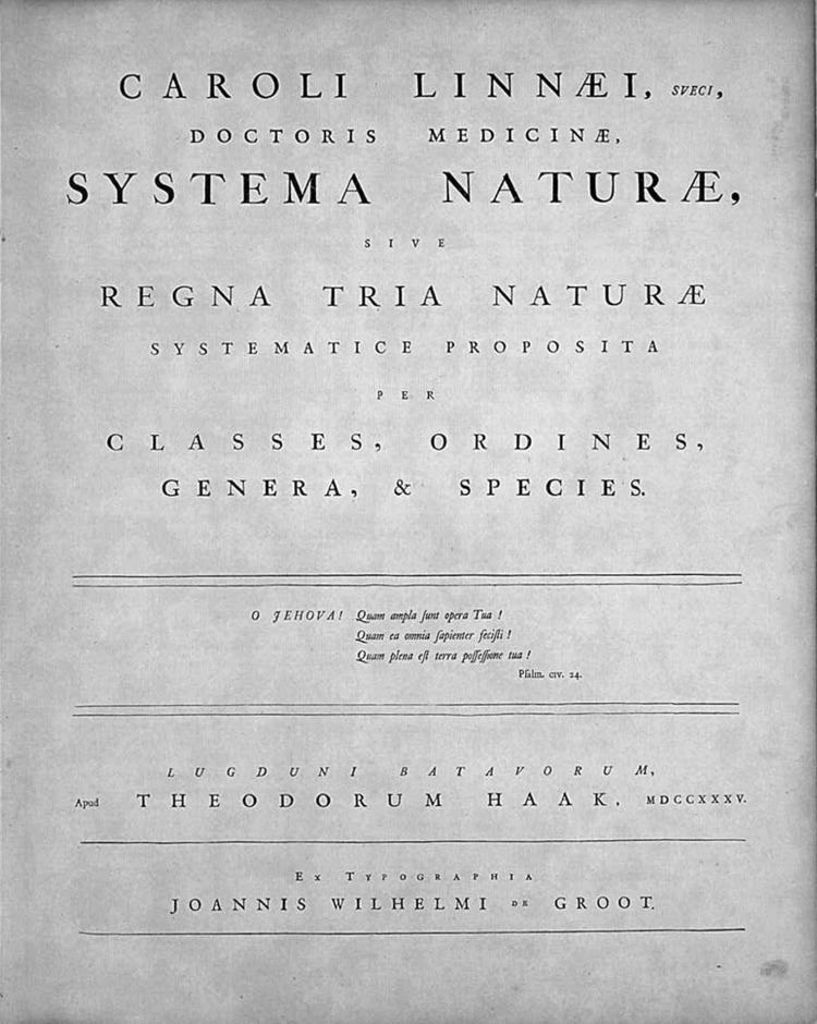 List of systems of plant taxonomy