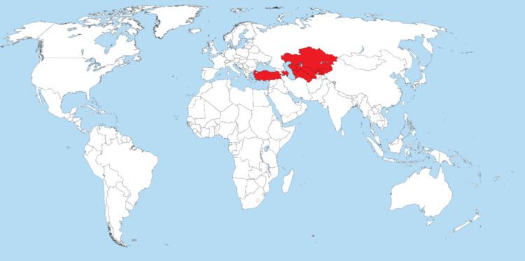 List of Turkic dynasties and countries