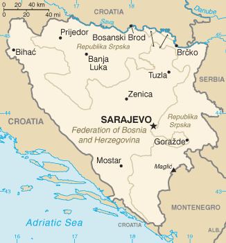 List of twin towns and sister cities in Bosnia and Herzegovina