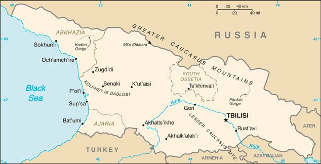 List of twin towns and sister cities in Georgia (country)