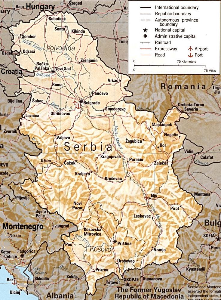 List of twin towns and sister cities in Serbia
