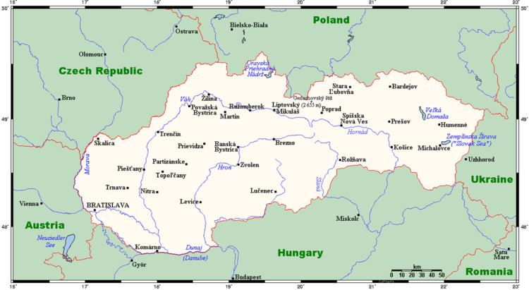 List of twin towns and sister cities in Slovakia