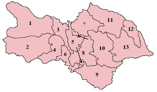 List of wapentakes in Yorkshire