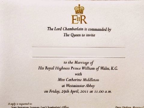 List of wedding guests of Prince William and Catherine Middleton