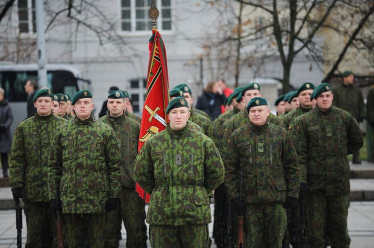 Lithuanian Armed Forces The President delivers congratulations to Lithuanian military on the