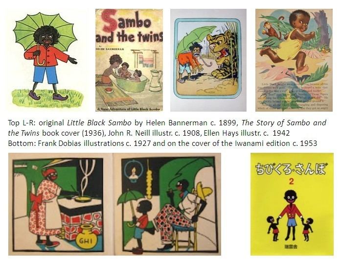 Little Black Sambo (film) movie scenes Frank Dobias s illustrations of the 1927 Macmillan edition of Little Black Sambo are equally as offensive as those of Neill and they are the ones that the 