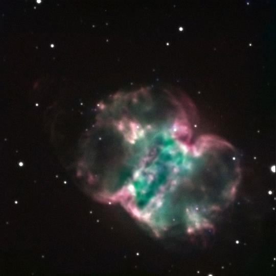 Little Dumbbell Nebula M76 The Little Dumbbell Nebula Faulkes Telescope Project