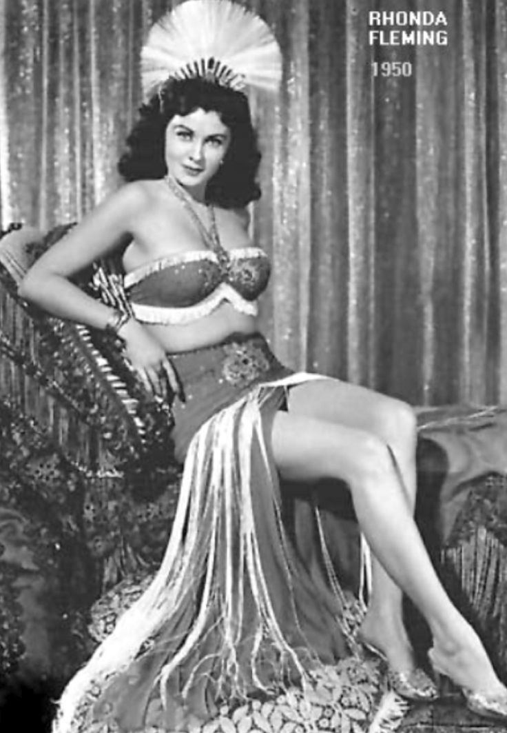 Little Egypt (dancer) Rhonda Fleming 1950 in 3939Little Egypt3939 20th CENTURY PIN UPs