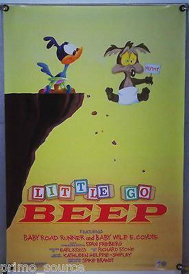 Little Go Beep Little go beep rolled orig 1sh movie poster wile e coyote