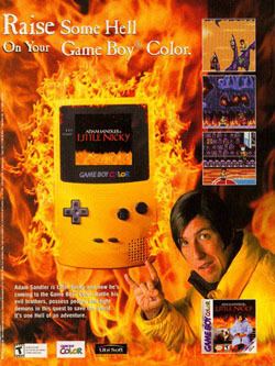 Little Nicky (video game) Adam Sandler39s Little Nicky on Game Boy Advertisement Review