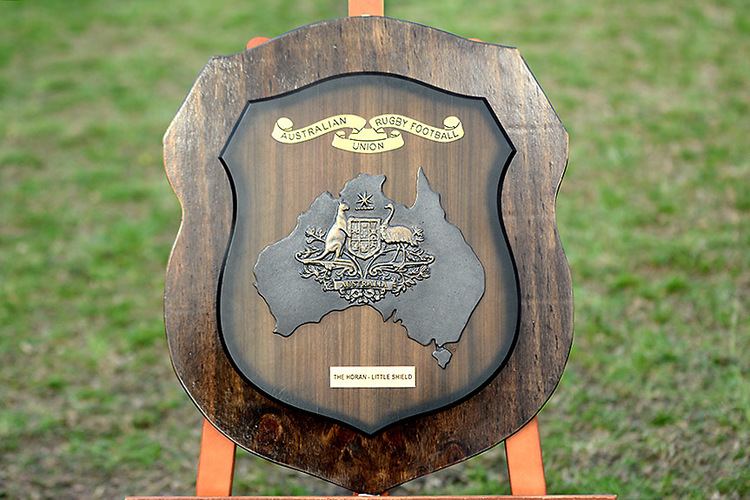 Little Shield The HoranLittle Shield Record Green and Gold Rugby