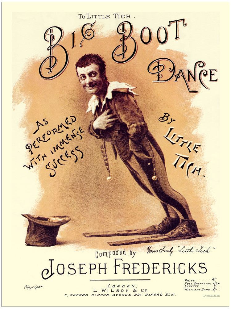 Little Tich Little Tich and his Big Boot Dance 1900 The Public Domain Review
