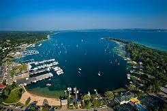 Little Traverse Bay Second homes Golf skiing and sunsets in Little Traverse Bay Mich