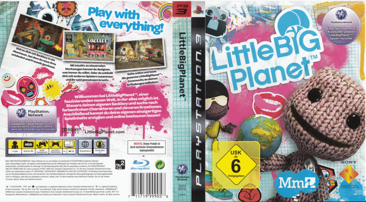 LittleBigPlanet (2008 video game) wwwtepemdeps3LittleBIGPlanetcoverhdgif