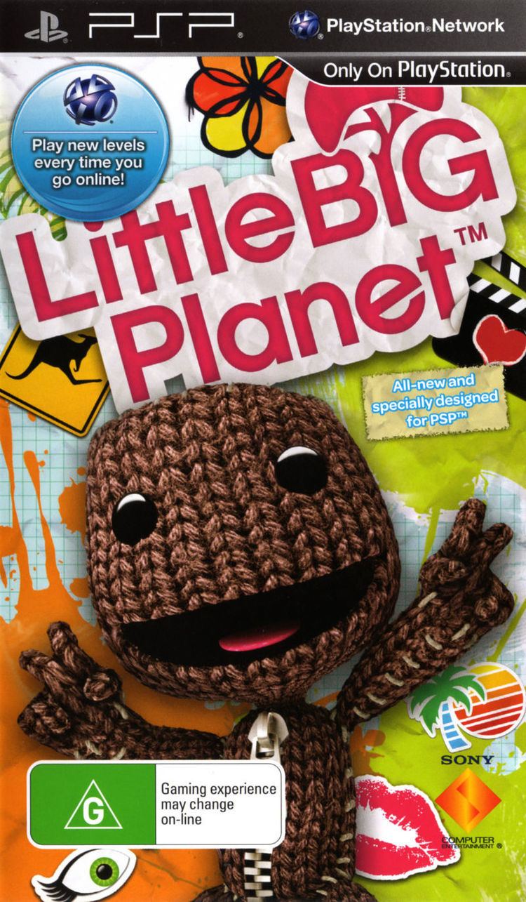 LittleBigPlanet (2009 video game) LittleBigPlanet 2009 PSP box cover art MobyGames