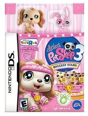 Littlest Pet Shop (video game) Nintendo DS Littlest Pet Shop 3 Biggest Stars Pink Team Video Game