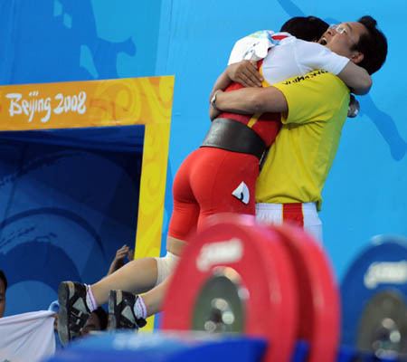 Liu Chunhong Chinese Liu Chunhong breaks 3 world records chinaorgcn