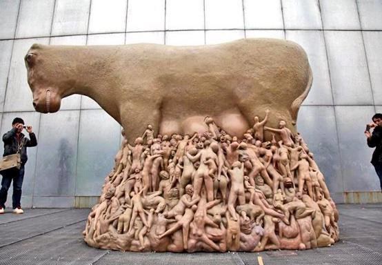 Liu Qiang Vegan Revolution on Twitter 29h5959 sculpture by Liu Qiang