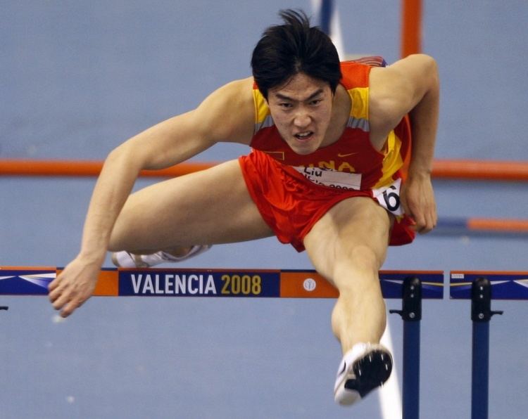 Liu Xiang Liu Xiang wins gold in men39s 60m hurdles at indoor worlds