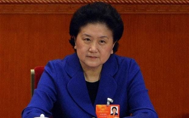 Liu Yandong China appoints a woman to one of highest positions Telegraph