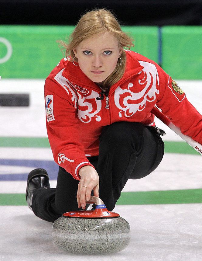 Liudmila Privivkova Alexandra Saitova Russian Curling Wonder Women of the Rink